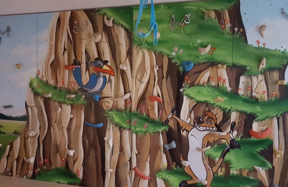Kletterwand